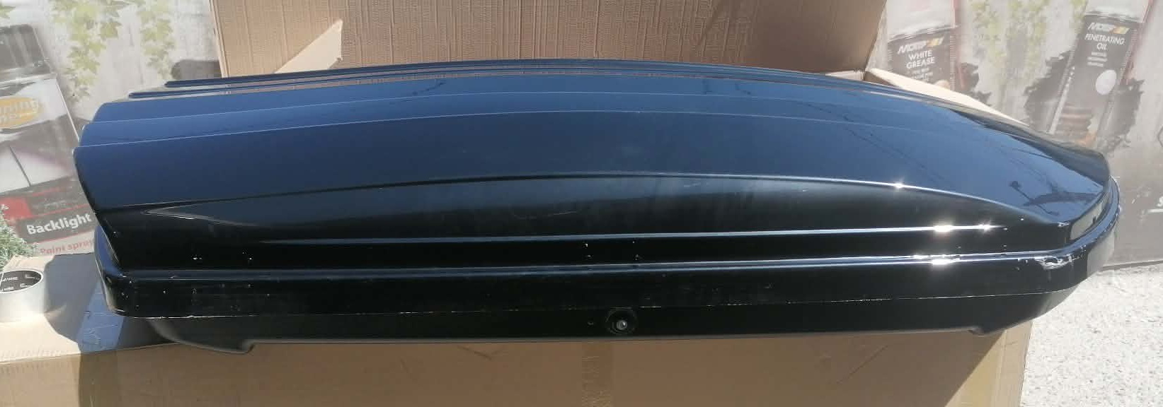 Knapp kofer Shadow 390lit Carbon ,Crni piano black.